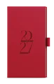 Tygodniowy notes - Jakub - Deny - kieszonkowy - czerwony