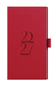 Tygodniowy notes - Jakub - Deny - kieszonkowy - czerwony