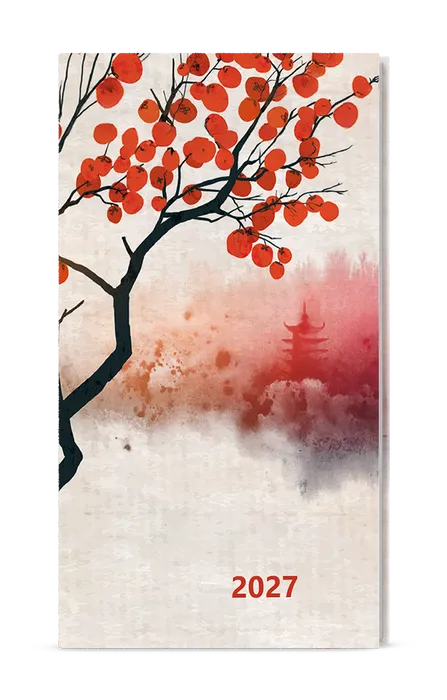 Główne zdjęcie produktu Týdenní diář - Jakub - Lamino - kapesní - Zen