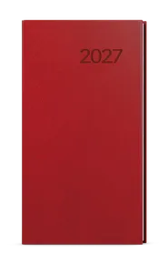 Tygodniowy notes - Jakub - Vivella - kieszonkowy - bordowy