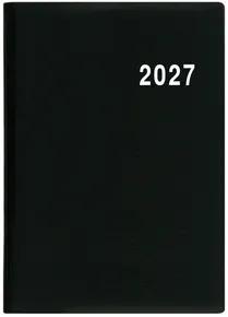 Tygodniowy notes - Ladislav - PVC - czarny