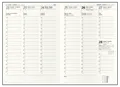 Tygodniowy notes - Oskar - A5 - wkład zapasowy