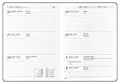 Tygodniowy notes - Prokop - Luxi - B6 - bordowy