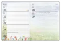 Tygodniowy notes - Student - V8 - laminowany - kieszonkowy - Łąka