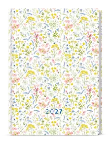 Tygodniowy notes - Tomasz - Lamino - A4 - Kwiatki