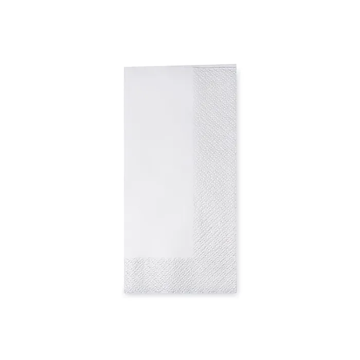 Główne zdjęcie produktu Ubrousek 1/8 skládání 3vrstvý bílý 33 x 33 cm [250 ks]
