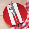 Następne zdjęcie produktu Serwetka 3-w składana 1/8 żółtozielona 33 x 33 cm [250 szt]