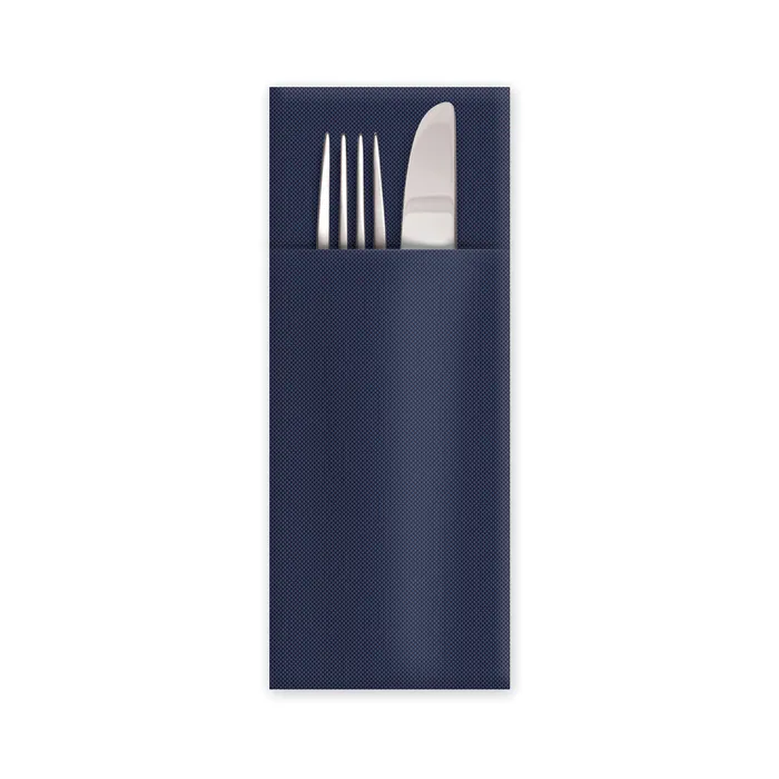 Główne zdjęcie produktu Ubrousek CutleryStar PREMIUM tmavě modrý 40 x 32 cm [50 ks]