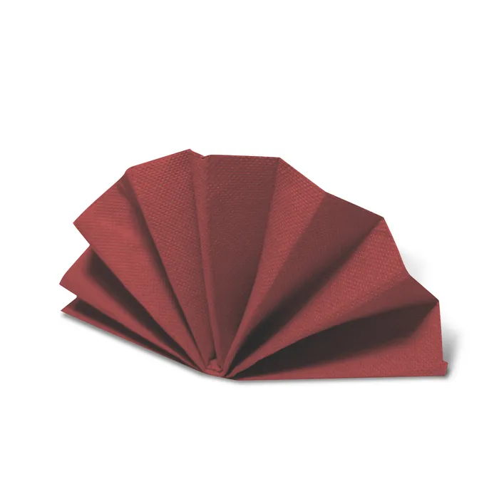 Główne zdjęcie produktu Ubrousek DekoStar bordový 38 x 38 cm [50 ks]