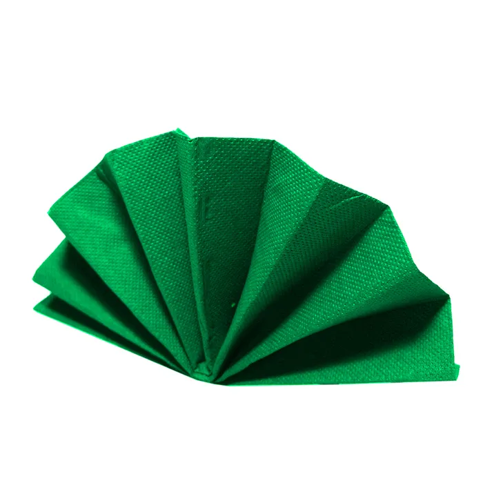 Główne zdjęcie produktu Ubrousek DekoStar tmavě zelený 38 x 38 cm [50 ks]