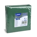 Następne zdjęcie produktu Serwetka DekoStar ciemnozielona 38 x 38 cm [50 szt]