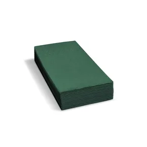 Serwetka (PAP FSC Mix) składana 1/8 HF 2-w ciemnozielona 33 x 33 cm [250 szt]