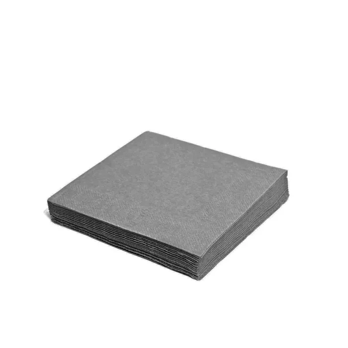 Główne zdjęcie produktu Ubrousek (PAP FSC Mix) 3vrstvý šedý 33 x 33 cm [250 ks]