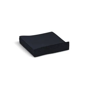 Serwetka PREMIUM czarna 20 x 20 cm w pudełku [100 szt]