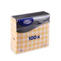 Następne zdjęcie produktu Serwetka 1-w Karo żółta 33 x 33 cm [100 szt]