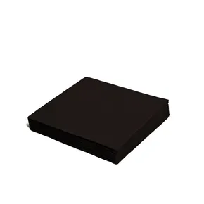 Serwetka (PAP FSC Mix) 2-w czarna 33 x 33 cm [250 szt]