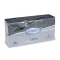 Następne zdjęcie produktu Serwetka (PAP FSC Mix) 2-w szara 33 x 33 cm [250 szt]