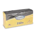 Następne zdjęcie produktu Serwetka (PAP FSC Mix) 2-w żółta 33 x 33 cm [250 szt]