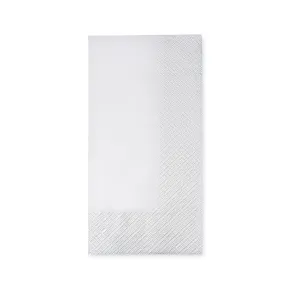 Serwetka 2-w składana 1/8 biała 40 x 40 cm [250 szt]
