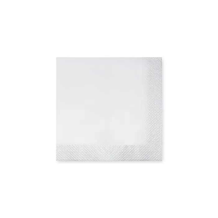 Główne zdjęcie produktu Ubrousky 3-vrstvé, 24 x 24 cm bílé [200 ks]