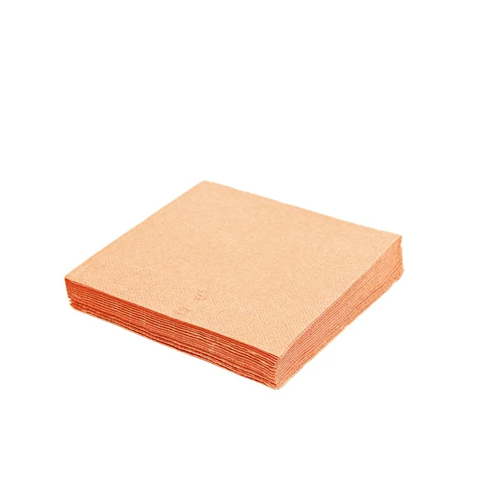 Główne zdjęcie produktu Ubrousky 3-vrstvé, 33 x 33 cm apricot [250 ks]