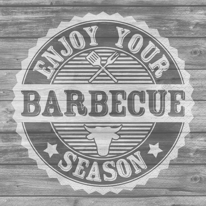 Główne zdjęcie produktu Ubrousky 3-vrstvé, 33 x 33 cm BARBECUE SEASON [20 ks]