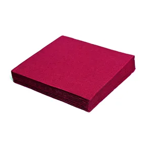 Serwetka (PAP FSC Mix) 3-w bordowa 33 x 33 cm [20 szt]