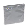 Następne zdjęcie produktu Serwetka (PAP FSC Mix) 3-w srebrna 33 x 33 cm [20 szt]