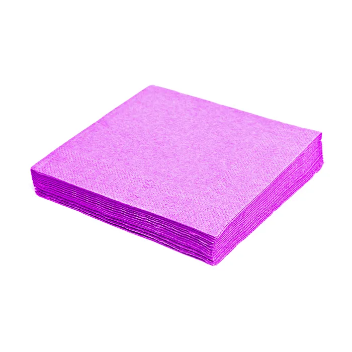 Główne zdjęcie produktu Ubrousky 3-vrstvé, 33 x 33 cm světle fialové [250 ks]