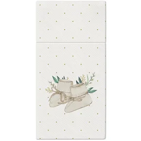 Torba na sztućce PAW AIRLAID 40x40 cm Hello Baby [25 szt.]