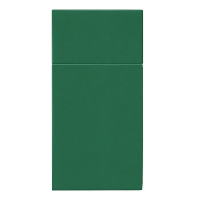 Główne zdjęcie produktu Ubrousky na příbory PAW AIRLAID 40x40 cm UNICOLOR (dark green) [50 ks]