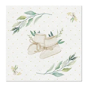 Serwetki PAW AIRLAID 40x40 cm Hello Baby [50 szt.]