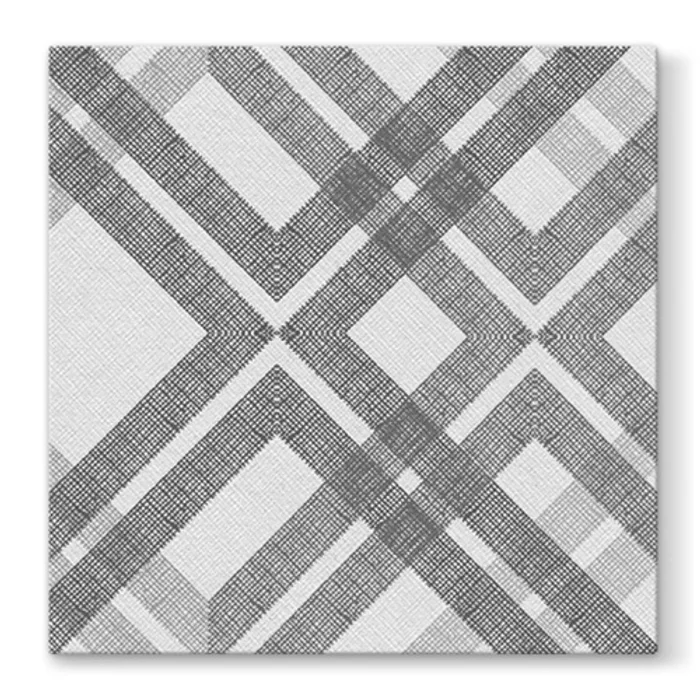 Główne zdjęcie produktu Ubrousky PAW AIRLAID L 40x40cm Stylish Check Dark Blue