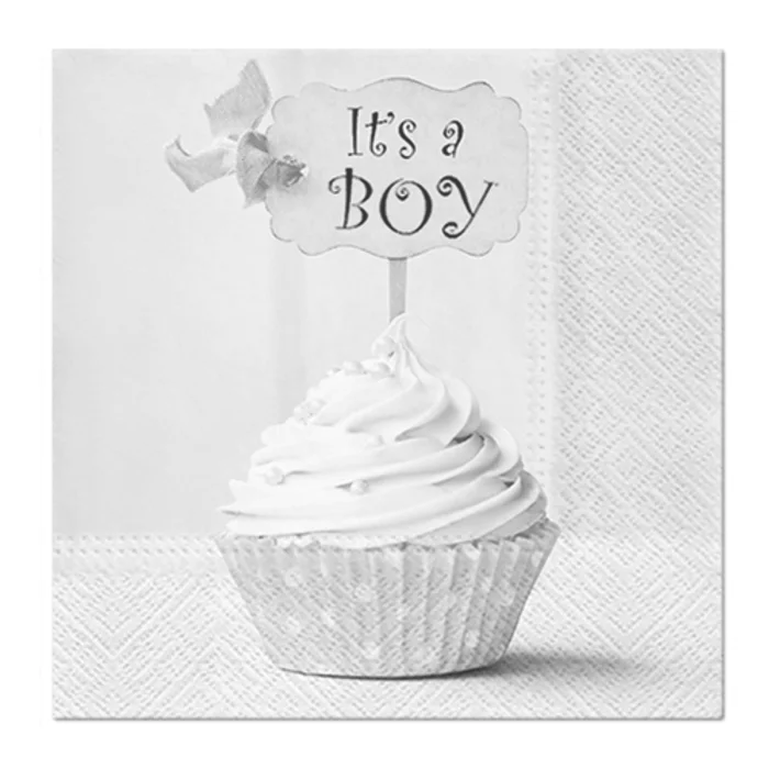Główne zdjęcie produktu Ubrousky PAW L 33x33 cm Blue Cupcake
