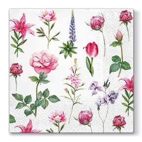 Serwetki PAW L 33x33cm 3 warstwy Boons of Garden [20 szt]