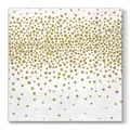 Serwetki PAW L 33x33cm 3 warstwy Confetti Gold [20 szt]