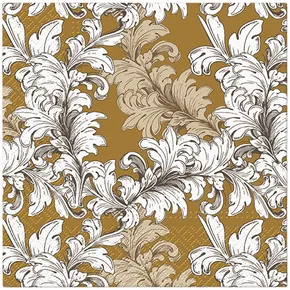 Serwetki PAW L 33x33cm 3 warstwy Damask Ornament [20 szt]