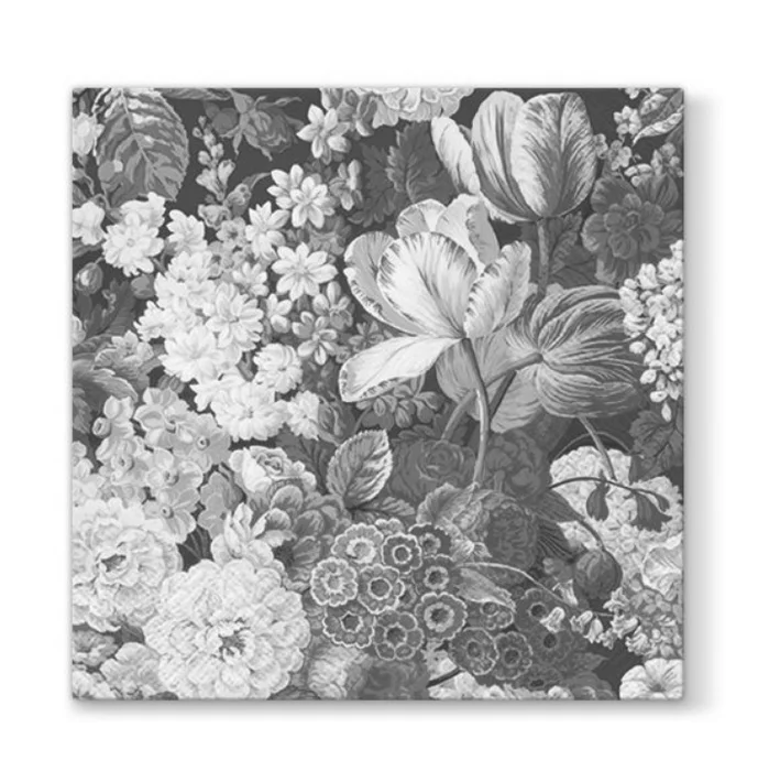 Główne zdjęcie produktu Ubrousky PAW L 33x33cm 3 vrst. Flower Splendor [20 ks]