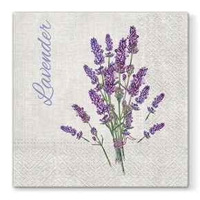 Serwetki PAW L 33x33cm 3 warstwy Lavender for You [20 szt]