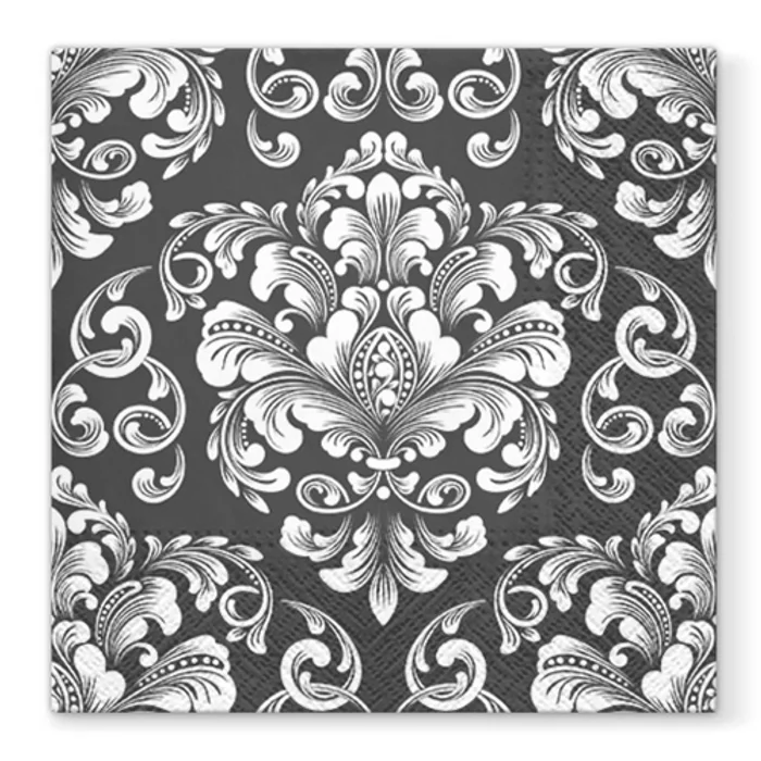 Główne zdjęcie produktu Ubrousky PAW L 33x33cm Beautiful Moments Black