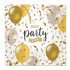 Serwetki PAW L 33x33cm Elegant Ballons [20 szt]