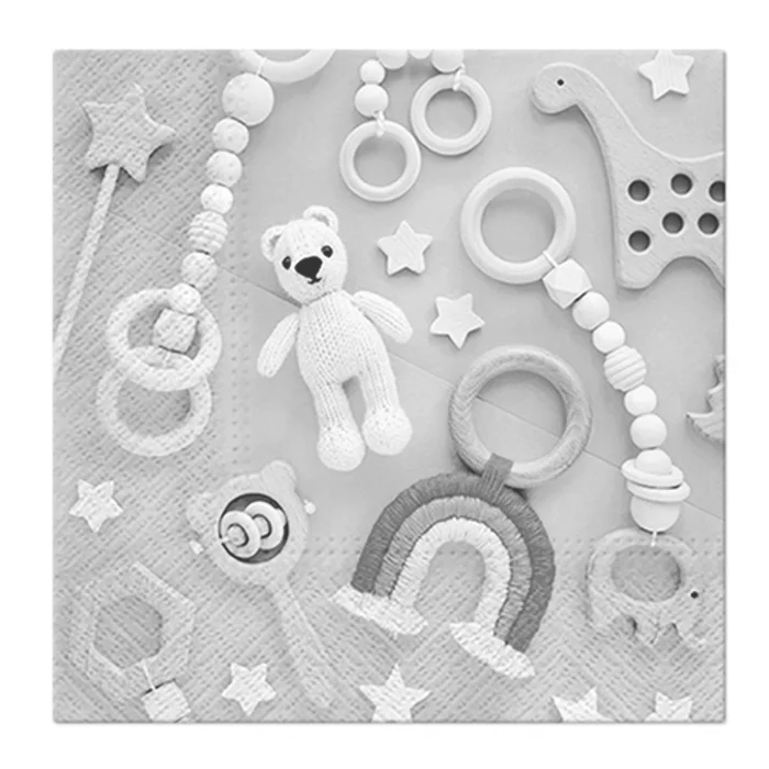 Główne zdjęcie produktu Ubrousky PAW L 33x33cm Lovely Toys