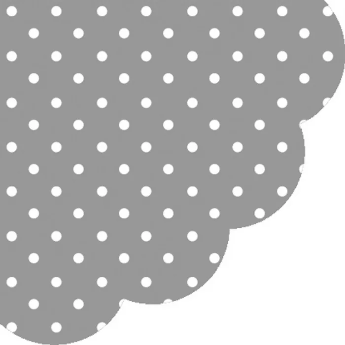 Główne zdjęcie produktu Ubrousky PAW R 32 cm Dots Turquoise