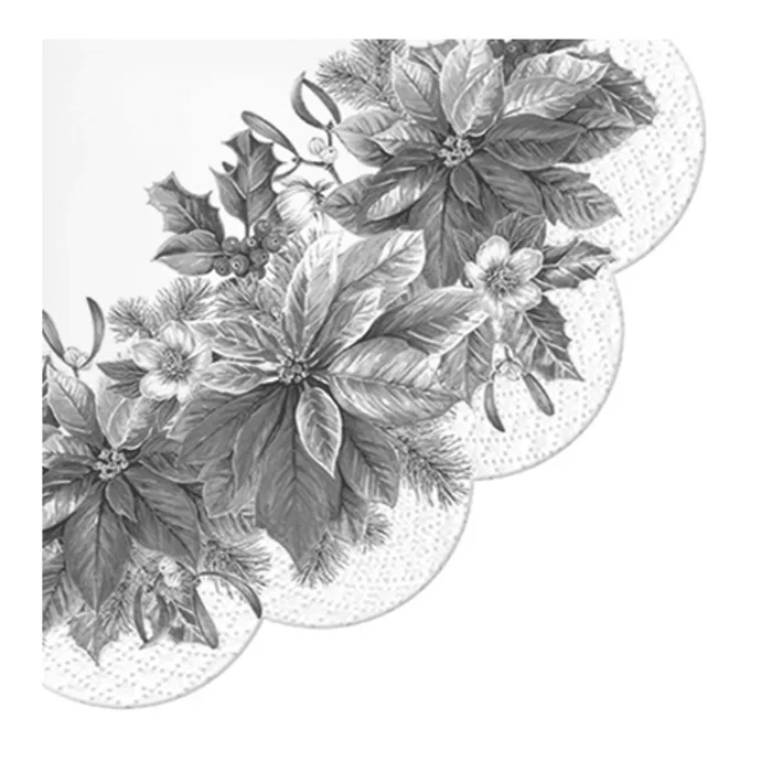 Główne zdjęcie produktu Ubrousky PAW R 32 cm Glory Poinsettia
