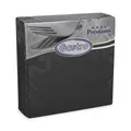 Serwetka PREMIUM czarna 40 x 40 cm [50 szt]
