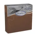 Następne zdjęcie produktu Serwetka PREMIUM brązowa 40 x 40 cm [50 szt]