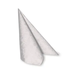 Serwetka PREMIUM Wzór-R biała 40 x 40 cm [50 szt]