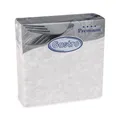 Serwetka PREMIUM Wzór-R biała 40 x 40 cm [50 szt]