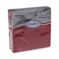 Następne zdjęcie produktu Serwetka PREMIUM Wzór-R bordowa 40 x 40 cm [50 szt]