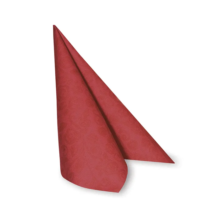Główne zdjęcie produktu Ubrousky PREMIUM 40x40cm "dekor R" červené [50 ks]